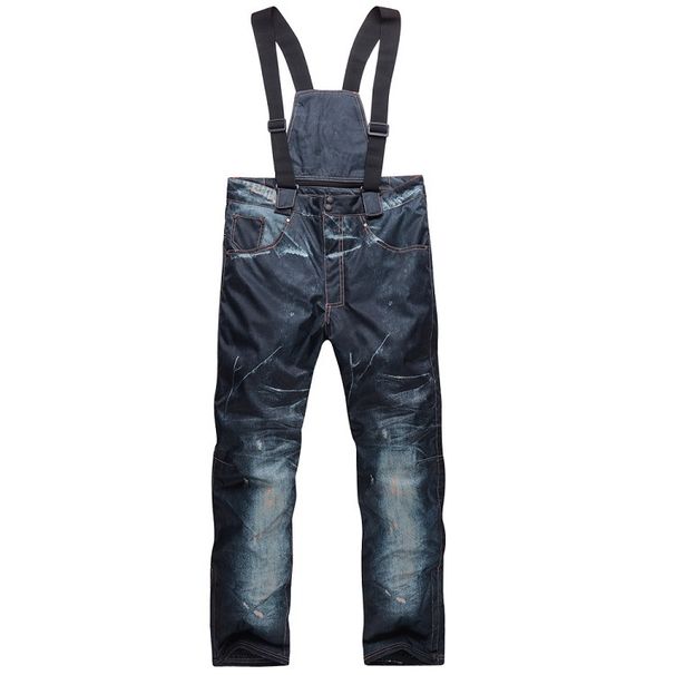 Jeans Sci Antivento, Impermeabile, Spesso, Caldo e Durevole Pantaloni di Cotone_voghion.com