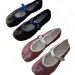 Genuine Leather Suede Korean Style Niche Pig Trotter Split Toe Ballet Flat One Strap Mary Jane Single Shoes For Women_voghion.com