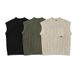 boy Boy Boy Boy Nanxia Disguise 2022 Autumn New Solid Color Pocket Pullover Sweater Japanese Trend Retro Youth Casual Top For Men_voghion.com