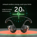 New Bone Bluetooth Sports In-Ear Air Conduction Digital Display Headphones_voghion.com