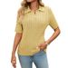 Elegant V-Neck Cable Knit Sweater For Women - Soft Cotton Blend, Loose Fit, Short Sleeve, Crew Neck Pullover, Casual & Stylish_voghion.com