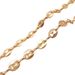 14K gold color retaining pig nose chain double hole coffee bean stitching chain Handmade loose chain diy bracelet necklace accessories_voghion.com