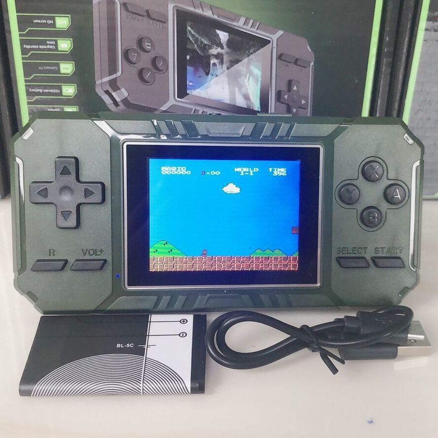 Videospilkonsoller Ny S8 Håndholdt Spillekonsol 520 Spil Dobbelt Kontra Genopladelig_voghion.com