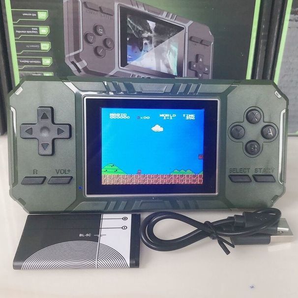 Videospilkonsoller Ny S8 Håndholdt Spillekonsol 520 Spil Dobbelt Kontra Genopladelig_voghion.com