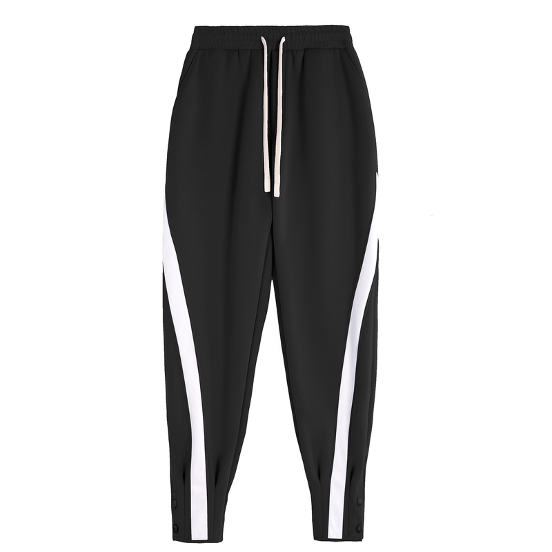 Mäns casual byxor mäns lösa fötter våren och hösten bära sport utomhus samlokalisering färg_voghion.com
