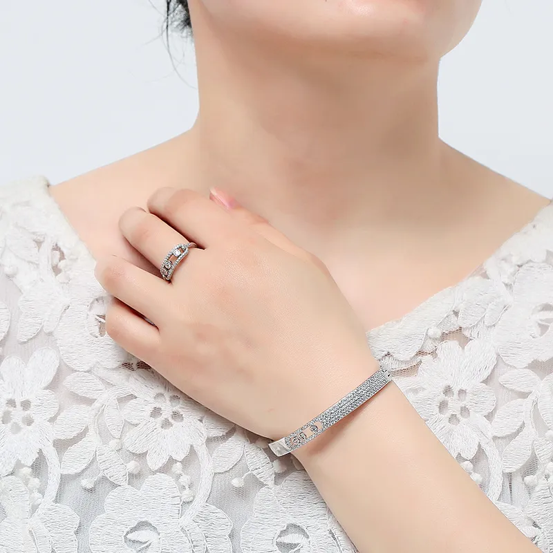 Micro Inlaid Zircon Couple Bracelets Chinese Valentine's Day Gift Jewelry_voghion.com