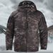 Men's Winter Camouflage Thermal Jacket With Waterproof & Windproof Design – Heavy Duty Insulated Coat For Outdoor Adventures_voghion.com