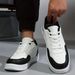 Frühling und Herbst Neue Dicke Sohle Liebhaber Schuhe Atmungsaktiv Brot Weiche Sohle Skate Schuhe Mode Casual Schuhe Alle-spiel Trendy weiße Schuhe_voghion.com