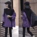 Elegant Fashion Versatile Asymmetrical Shoulder Shawl Design Shawl-style Pullover Knitted Vest Casual Black_voghion.com