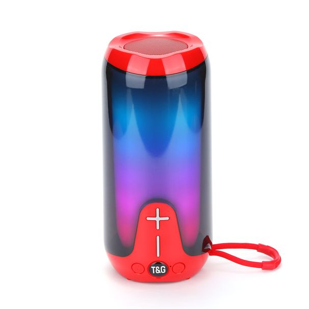 Fantastiche luci a sette colori, strumento musicale per feste, inserimento scheda, subwoofer, radio wireless, altoparlante Bluetooth ad alto volume_voghion.com