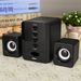 SADA D-202 /D-207 USB Wired Combination Comuter Seakers Bass Stereo Music Player Subwoofer Sound Box For Deskto_voghion.com