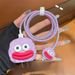Quirky Big Mouth 16 Pro Max Charger Protective Case Compatible With 15 Data Cable Anti-Breakage 14 Heads_voghion.com