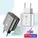 syct USB + PD12W Handy 5V2.4A Ladekopf Typ-C PD Ladegerät Adapter_voghion.com