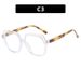 Women's Glasses Color Matching Irregular Flat Glasses New Fashion Glasses Frame Ins Personality Glasses Frame Trend_voghion.com