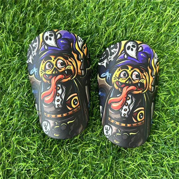 Mini parastinchi per ragazzi e bambini - Parastinchi da calcio leggeri con cinturini regolabili, attrezzatura protettiva per allenamento e partite_voghion.com