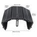 Microphone Isolation Shield 5-Panel Wind Screen Foldable 3/8" And 5/8" Threaded High Density Absorbing Foam For Live_voghion.com