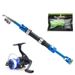 FISHKING Sea Set 1.5m Rod And Reel Lure Beginner Entry-Level Long Casting Soft Bait Combo Jig Head Hook_voghion.com