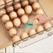 Double Layer Egg Storage Container, Fridge Organizer With Pull-Out Trays, Food-Grade Plastic Egg Holder For 12-60 Eggs, Space Saving Kitchen Essential_voghion.com