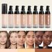 MLSMILE Concealer Liquid Foundation Matte Light And Thin To Improve The Face, Brighten And Base 8 Color Foundation Cream Nude Makeup_voghion.com