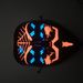 Party Masks Halloween EL Wire Light Up Mask 3D Glowing Face Mask For Costume Parties Scary Ghost Mask With 8 Color Changing Modes_voghion.com