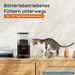 WOPET Futterautomat Katze 4L- Katzenfutter Automat 180 Tage Akkulaufzeit (1-6 Mahlzeiten/Tag, Trockenfutter) Futterspender Für Katzen/Hunde, Edelsta_voghion.com