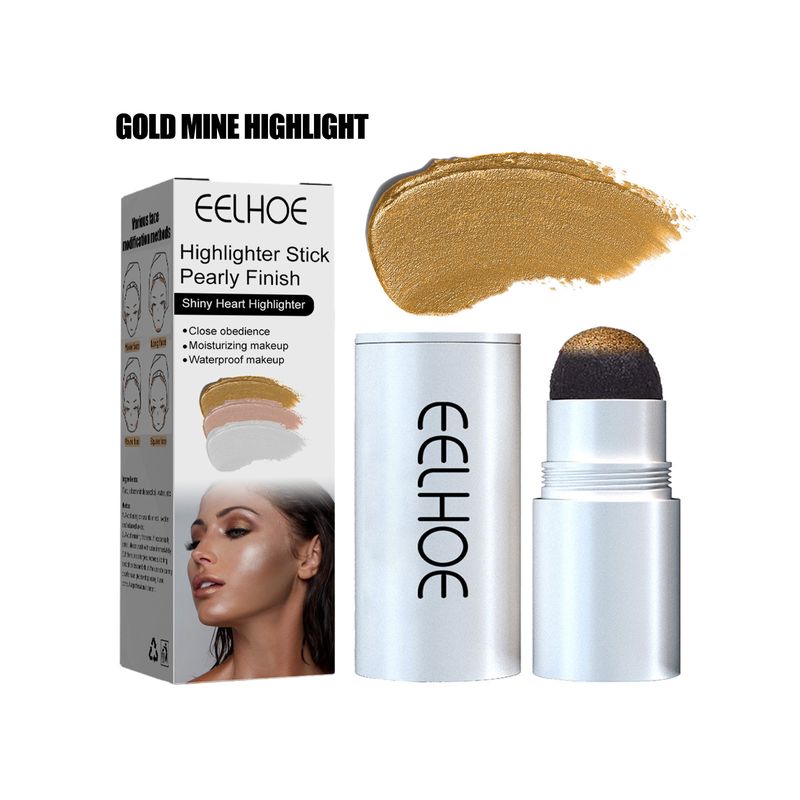 EELHOE Highlight Stick gyöngyházfényű ápolás, arcfényesítő Highlight ápolás integrált stift háromdimenziós kulcscsont finom villanás gyöngyházfény_voghion.com
