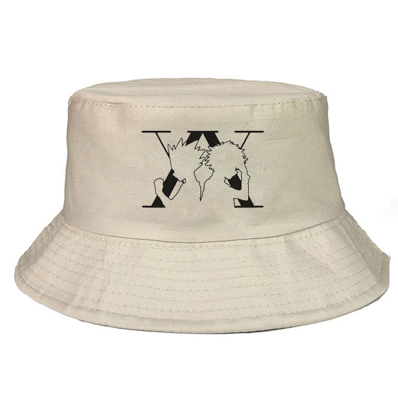 Hot Sale X Hunter Gedrukt Dagelijks Casual Panama Bucket Cap Grafisch Het Ontwerp Platte Vizier Zoldyck Hisoka 90s Anime Vissershoed_voghion.com