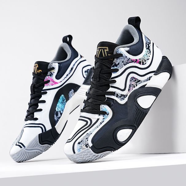 Scarpe da basket Tatum da uomo 2025 per studenti delle scuole medie, da allenamento professionale, basse, traspiranti, ammortizzanti e antiscivolo._voghion.com