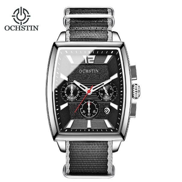 Augusten's New Square Men's Quartz Watch, Anti Nylon Watch, Non Mechanical Watch_voghion.com