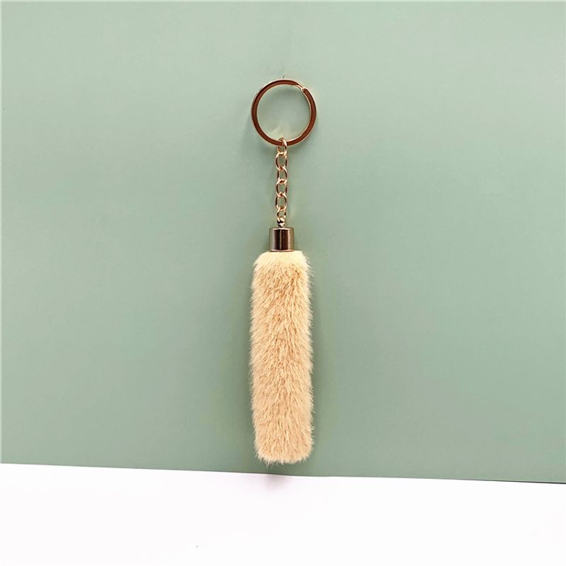 Ciondolo per borsa, carino, nappa, peluche, portachiavi, ciondolo per borsa, portachiavi per auto, anello, ciondolo, accessori, regalo creativo_voghion.com