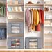 100L Reinforced Storage - Foldable Clothes Bins Organization_voghion.com