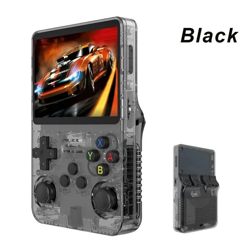 Console de jeu vidéo Portable rétro R36S, Open Source, système Linux, écran IPS de 3.5 pouces, lecteur vidéo de poche Portable, 64 go de jeux_voghion.com