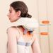 Shoulder And Neck Protector Dual-use Trapezius Electric Heating Kneading Massager Massage Shawl_voghion.com