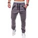 Men's clothing Casual pants elasticated waist work attire foot pants men's pants_voghion.com