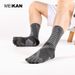 MEIKAN Sports Running Men's Five-Toe Mid-Calf Coolmax Quick-Dry Outdoor Compression Marathon Socks_voghion.com