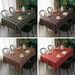 Tablecloths Nordic Cotton And Linen Plaid Fabric Tablecloth Christmas Light Luxury Tablecloth Large Grid Coffee Table Net Red Cover Towel_voghion.com