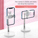 Cute Lazy Phone Stand Desktop Adjustable Multi-Angle Live Streaming Photography Study Watching TV Holder_voghion.com
