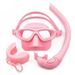 Nei portabel zesummeklappbar Curg ganz Silikon Schwammen, Atmen an Tauchen Zwee-Schatzmaske, Gesiichtsspigel, Atmungsschlauch_voghion.com