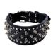 Anti-Bite Rivet Three-Piece Collar Set Super Cool Bullet Head Harness Pet Leash_voghion.com