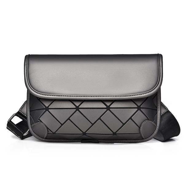 Net Red Rhombus Messenger Universal Kleine Schulter Modische Handy Tasche Trendy Männer_voghion.com