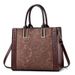 Women's Handbag Lace Embossed Large Capacity Soft Leather One-shoulder Oblique Span Multi-layer Texture Bag For Women_voghion.com