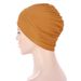 New Elastic Fabric Milk Silk Indian Hat Crystal Linen Turban Hat Muslim Base Hat Ready in Stock_voghion.com