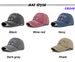 Step into the new washed cotton CAPE COD duckbill cap boat anchor embroidered baseball sun hat_voghion.com