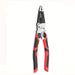 Professional Electrician Wire Stripper, Multi-Function Crimping Tool With Self-Adjusting Jaws For 10-24 AWG Cables, Chromium-Vanadium Steel Blades_voghion.com