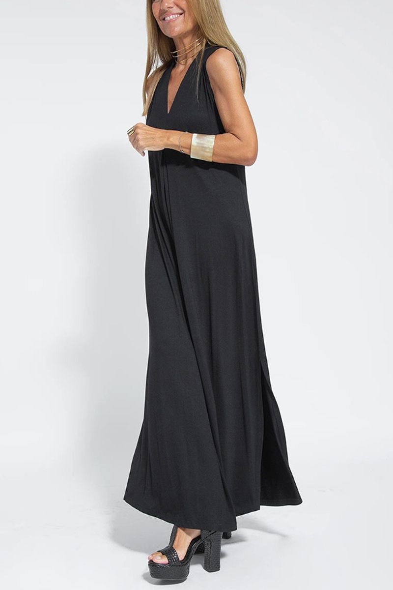 Women'S solid color pullover V-neck dress cardigan jacket suit for women_voghion.com