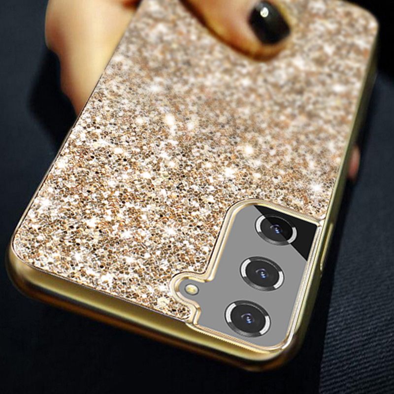Luksus Glitter Diamond Taske Til Samsung A54 A52 A53 S23 S22 Ultra S21 FE S20 Plus S23 S22 A73 A33 A13 A52S A14 5G A71 Telefon Taske_voghion.com