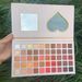 Palette di ombretti a forma di cuore - Set trucco multicolore opaco e scintillante (pigmentazione elevata, sfumabile, adatto ai viaggi, vegano e cruelty-free)_voghion.com