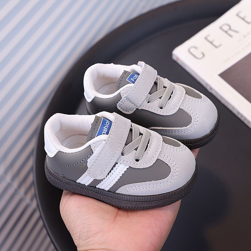 Toddler Shoes Spring And Autumn Baby Shoes Soft Bottom Non Slip Beginner Baby Shoes 1 2 Years Old 0 Anti Fall Korean Version All Match_voghion.com