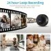Mini Wireless Surveillance Camera, WiFi, Security Monitoring, Remote Monitor, Camera, Smart Home, A9_voghion.com