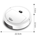 Wireless Robot Vacuum Cleaner - 3-in-1 Sweep Mop & Vacuum, 1500Pa Power, For Home & Office Cleaning_voghion.com